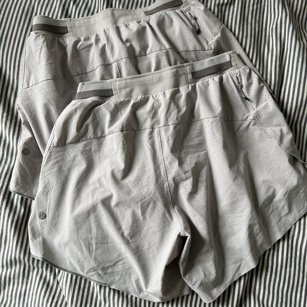 Set of 3 Barry’s bootcamp shorts (lululemon and Nike)